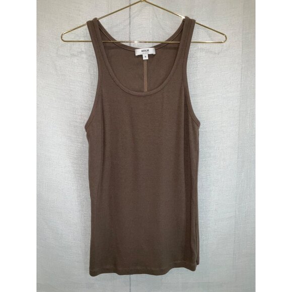 A GOLDIE Long length lt Brown Tank top size Medium - Picture 1 of 3